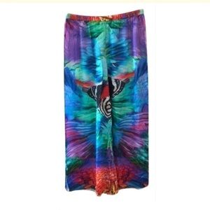 Ranees Colorful Print Pants Size XL